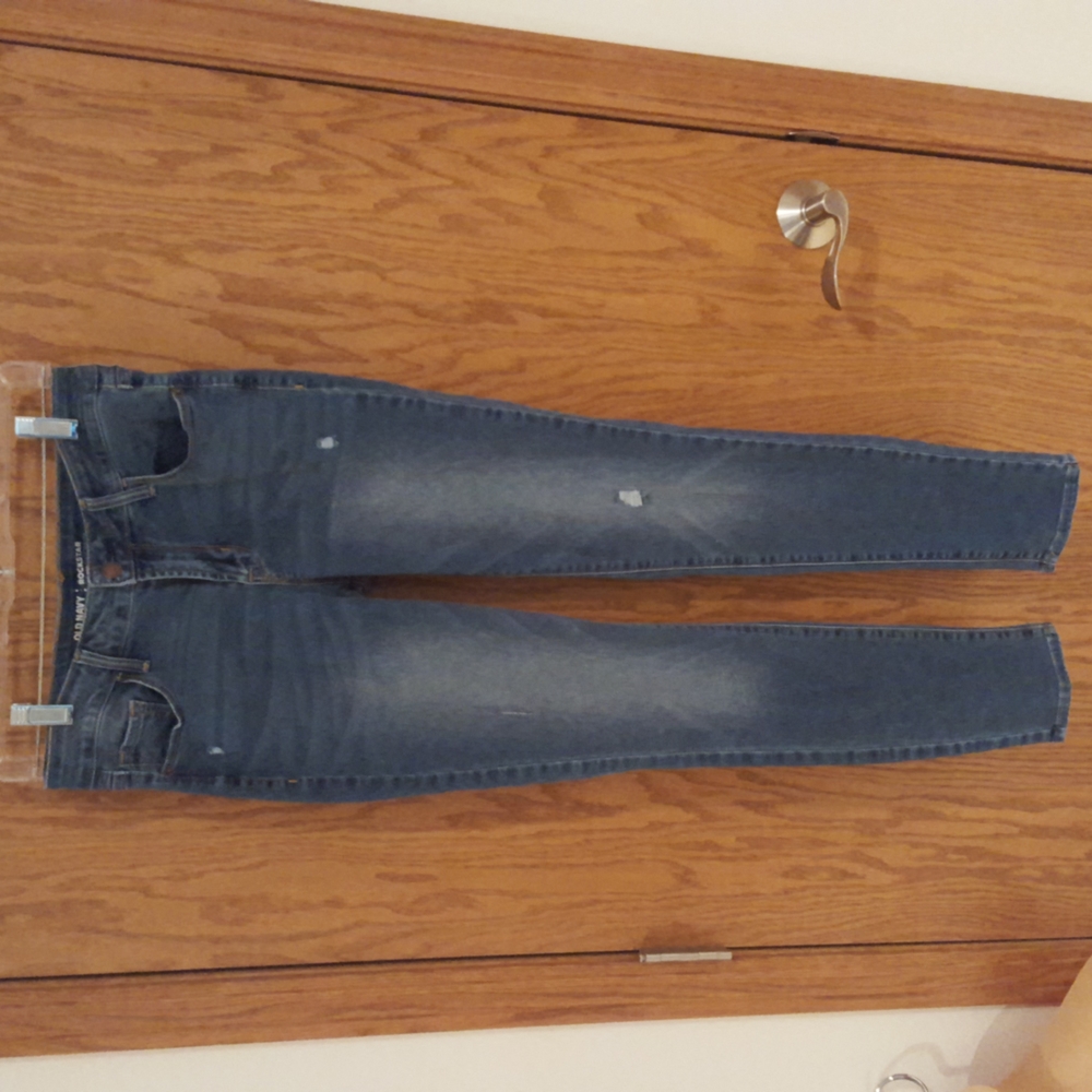OLD NAVY ROCKSTAR JEANS, size 4 regular